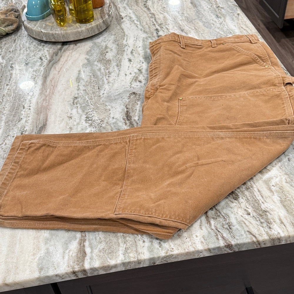 Carhartt Men's Brown Chinos Work Pants
